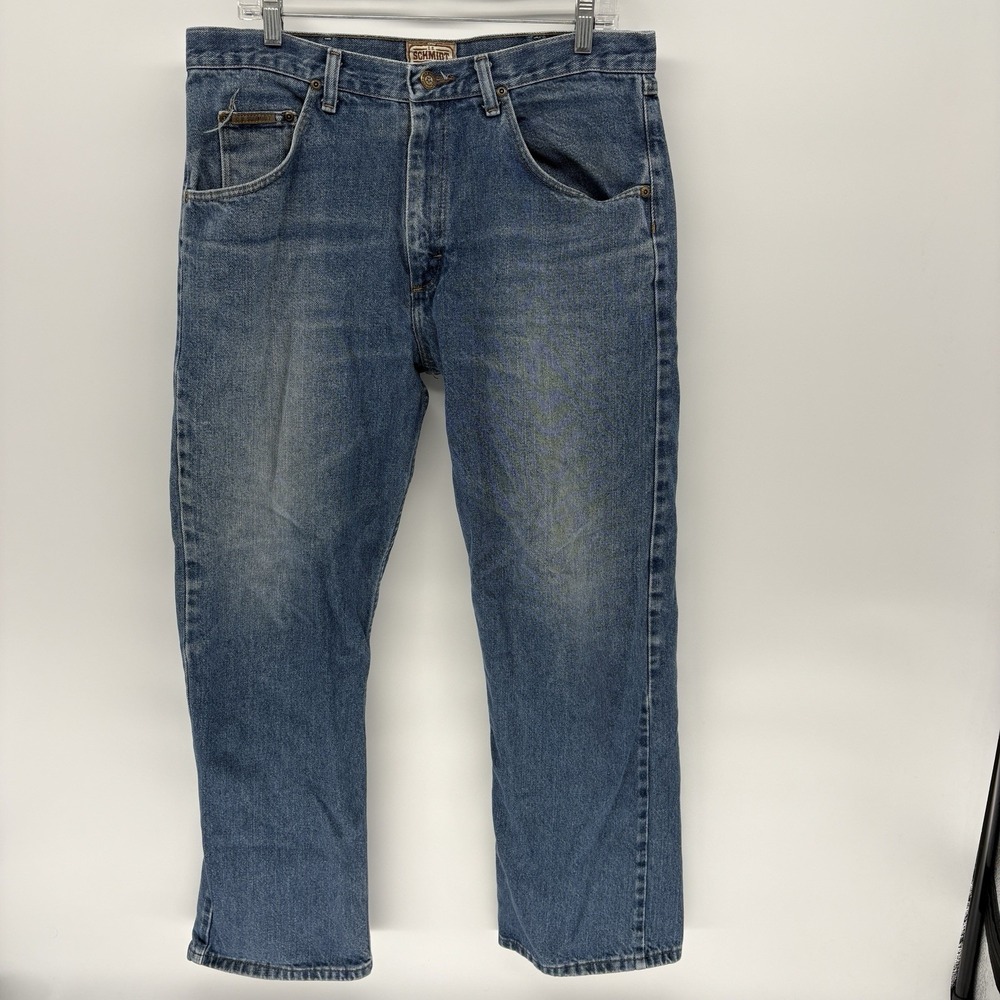 CE Schmidt Workwear  Relaxed Straight Fit Jeans Men‎ 34X28.5